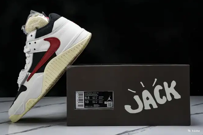 Reps TBK Jordan Scott Jumpman Red TR FZ8117-101 x University Travis Jack 0529